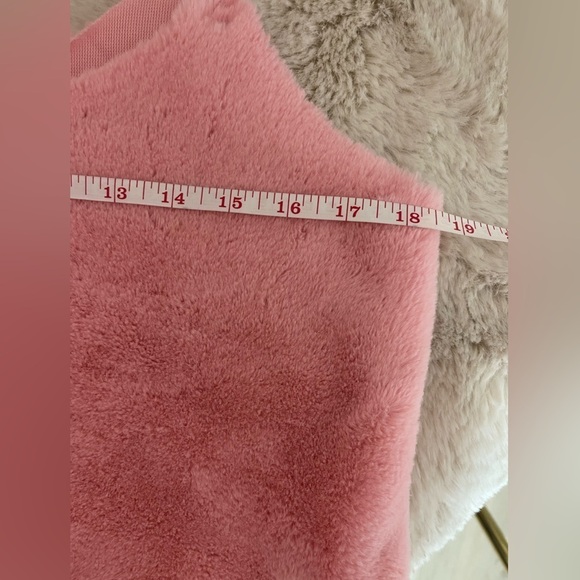 Pink Furry Fuzzy Cropped Tanktop - Picture 6 of 7